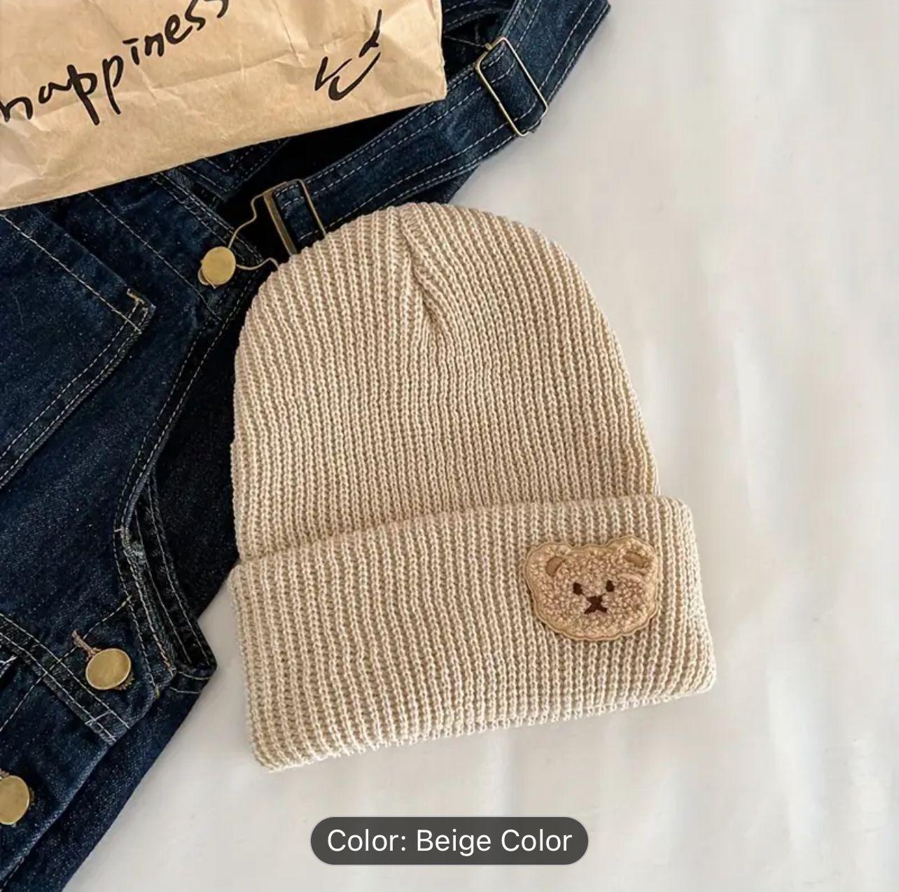 Bear Winter Beanie Hat