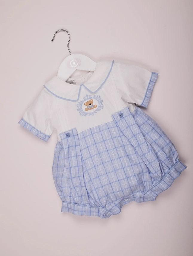 Blu Bear Baby Romper