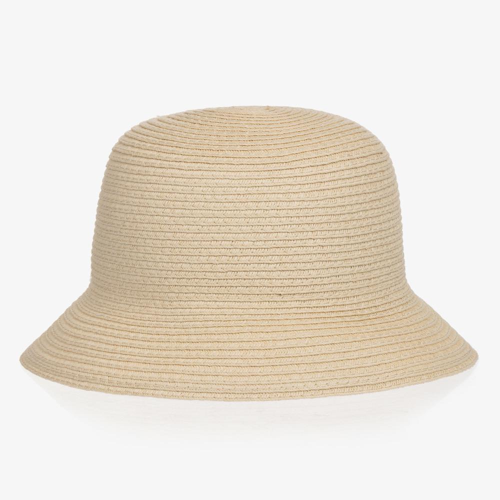 Bucket Hat With Yellow Flower