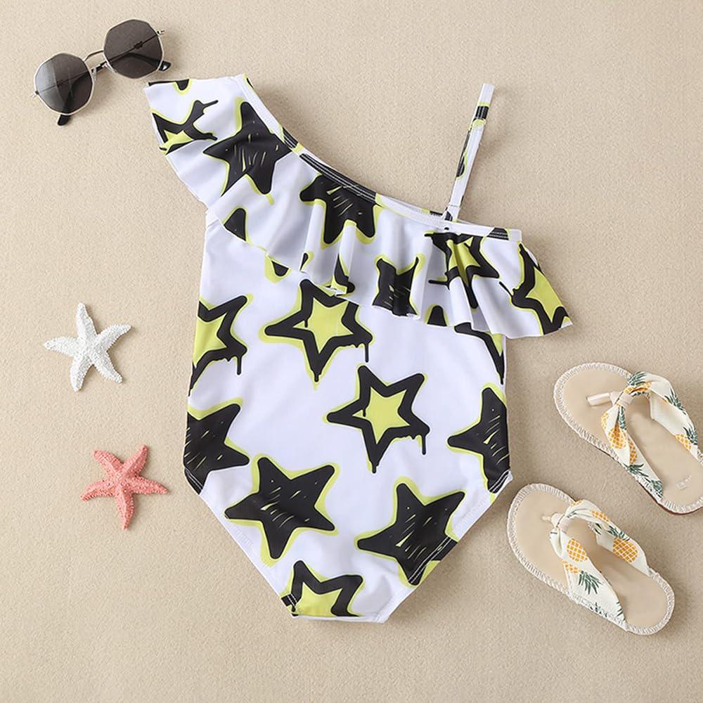 Neon Star One Piece Swim
