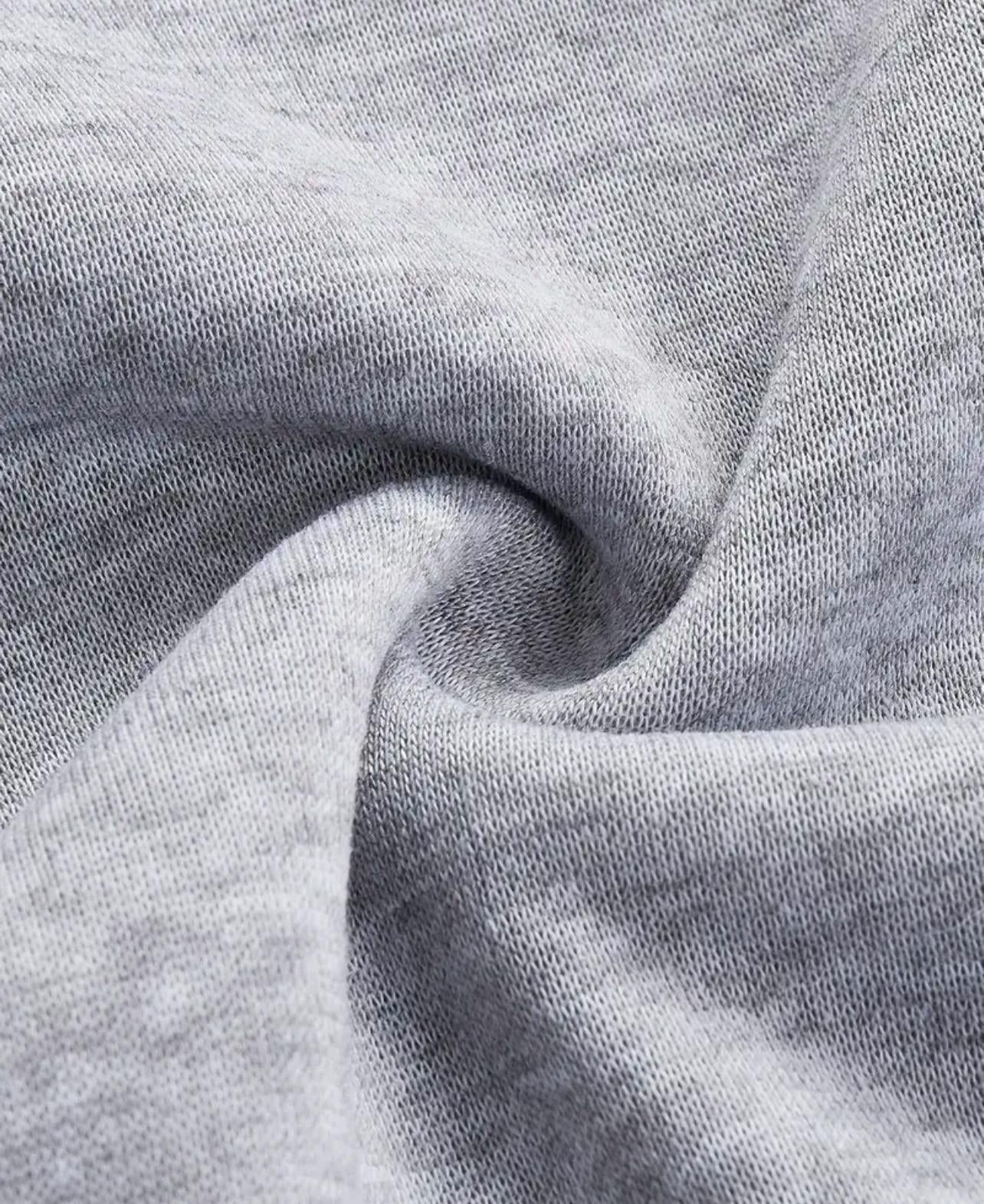 Grey Sweatshirt with Tiger Print