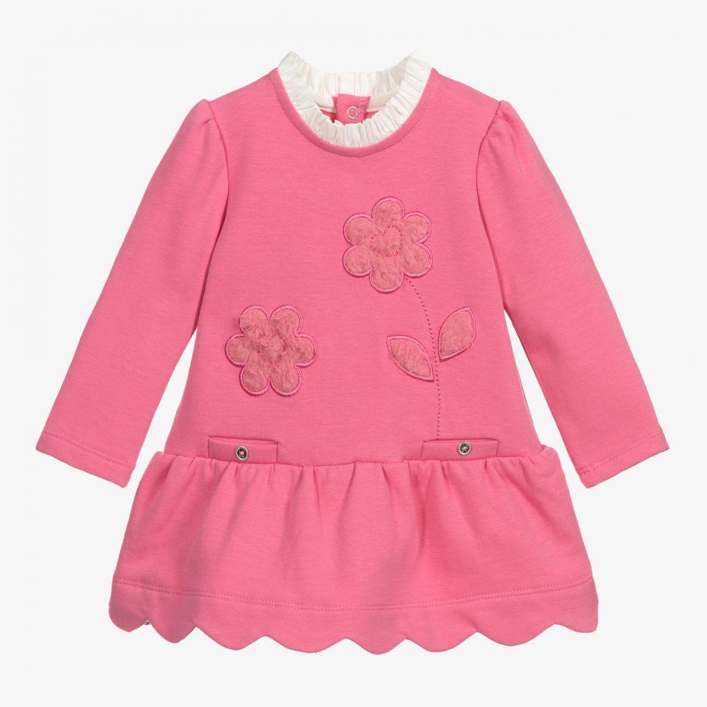 Mayoral Pink Flower Dress