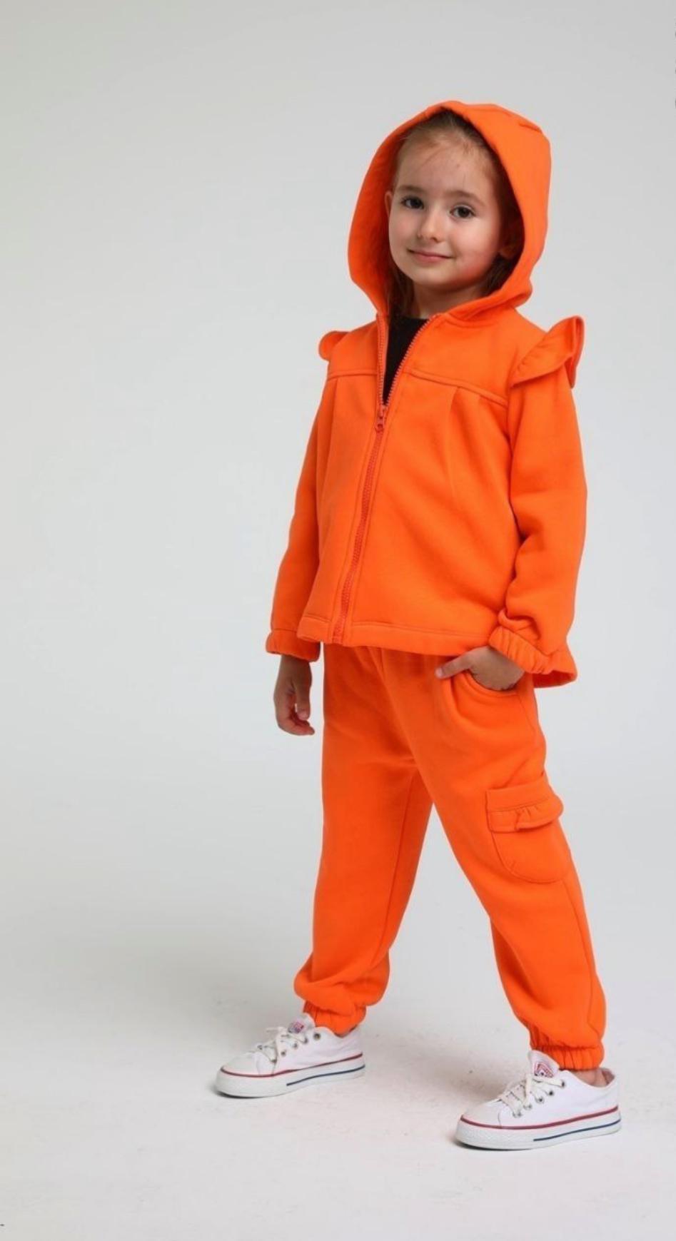 Orange Sweatshirt