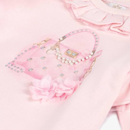 Girls Handbag Sweatshirt Dress