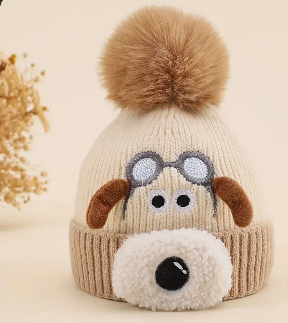 Puppy Themed Winter Hat