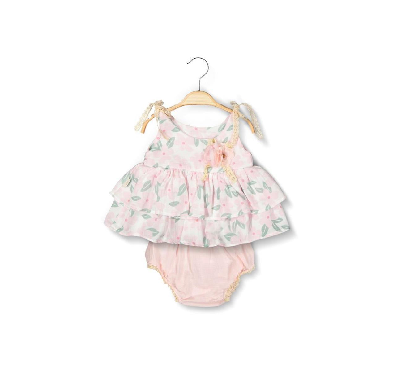 Boncuk 2 Piece Floral Set