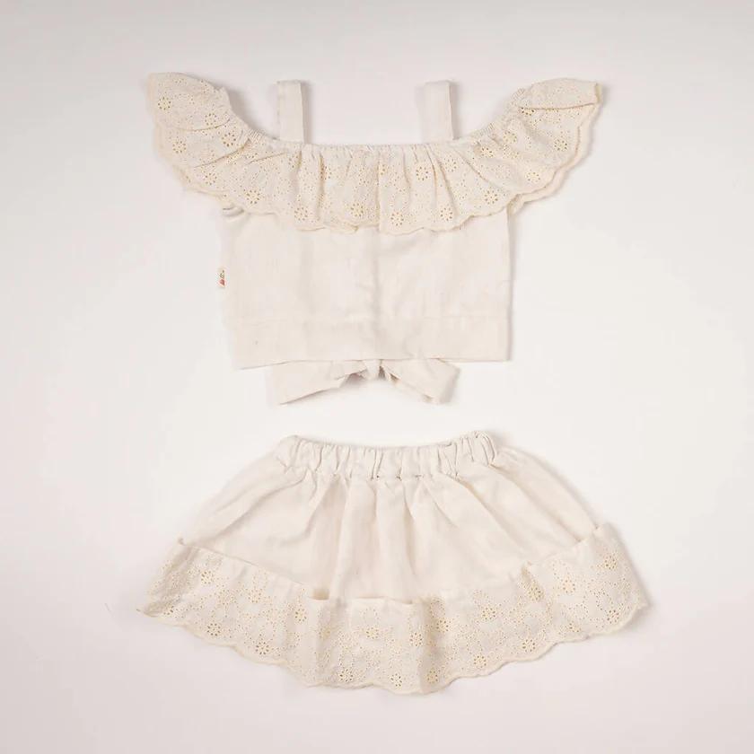 Lilax Skirt Crop Top