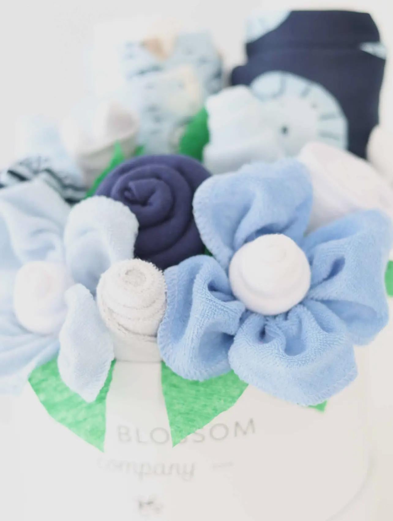 Baby Boy Gift Basket Newborn Box - Little Boy Blue