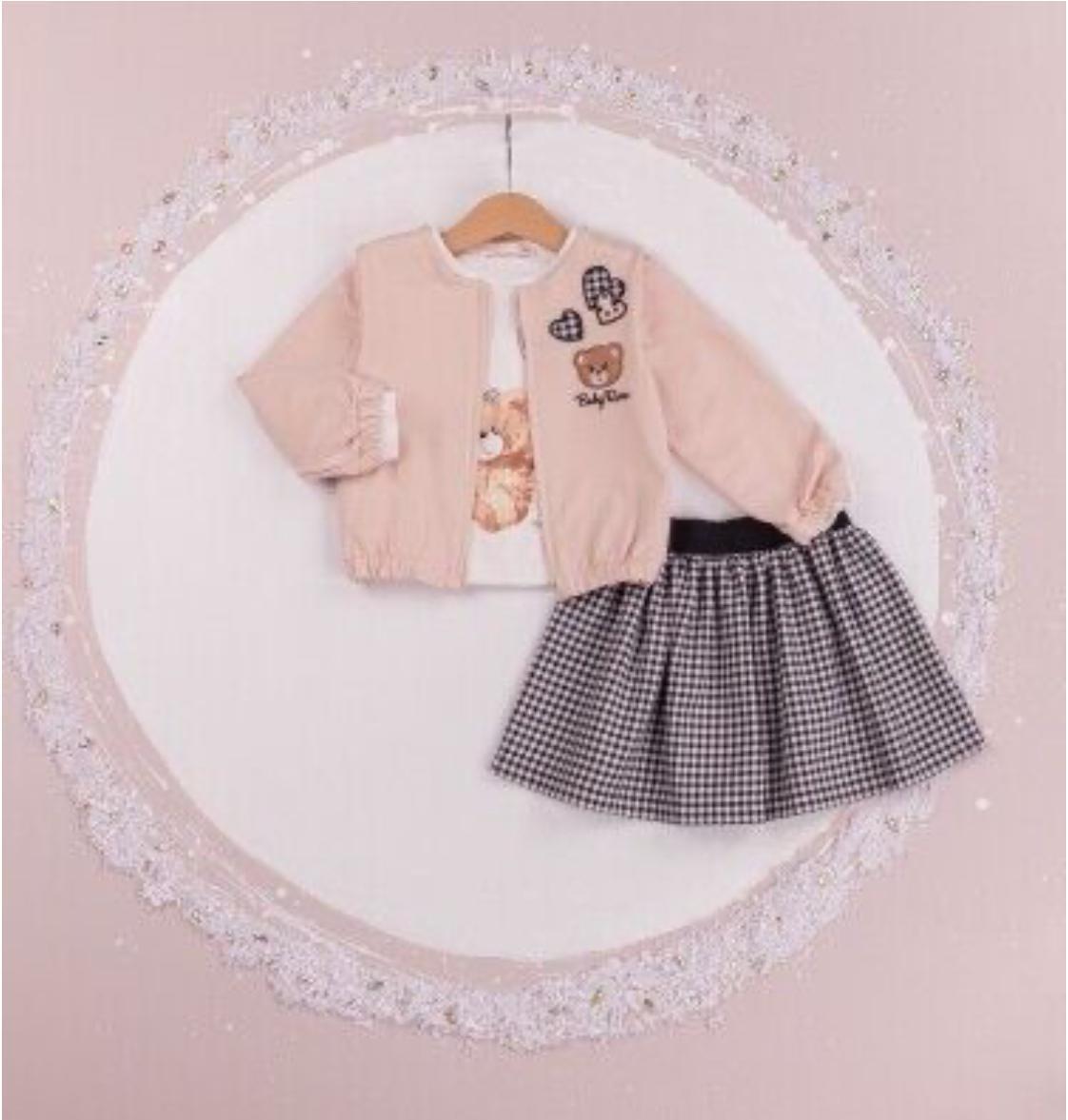 3 Piece Set Bear Heart