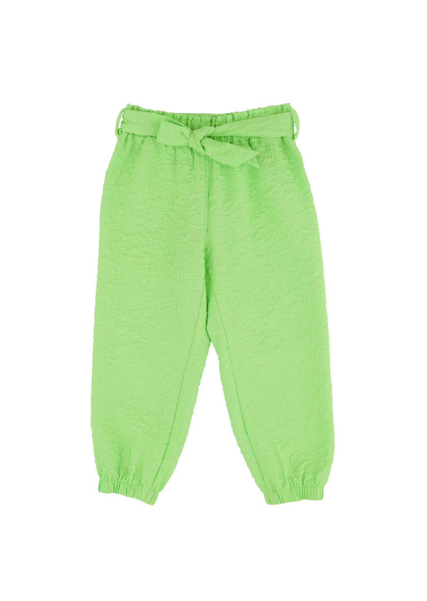 Green Lime Schiffon Pants