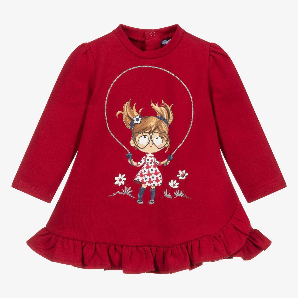 Mayoral Red Dress Baby
