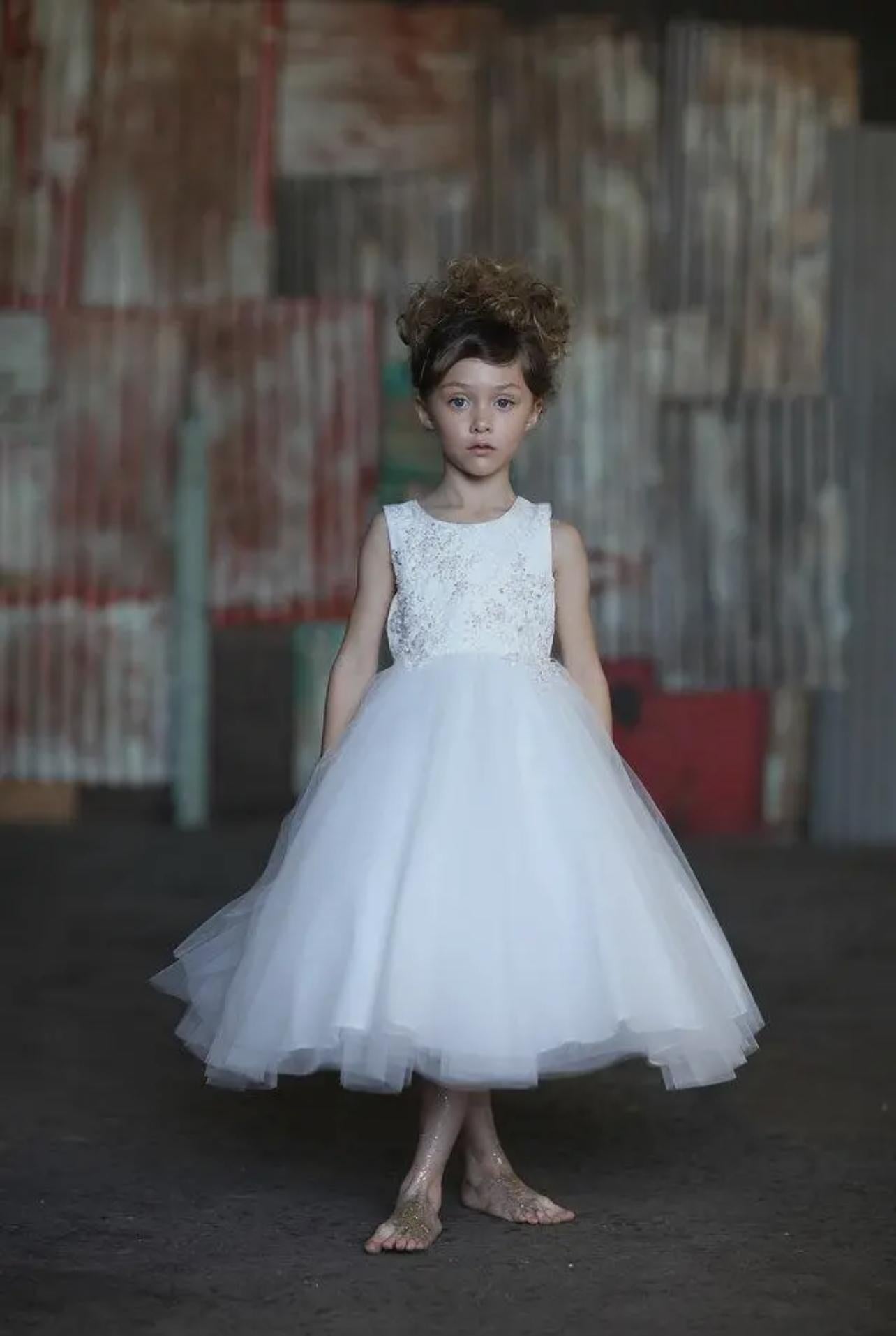 White Goddess Luna Dress
