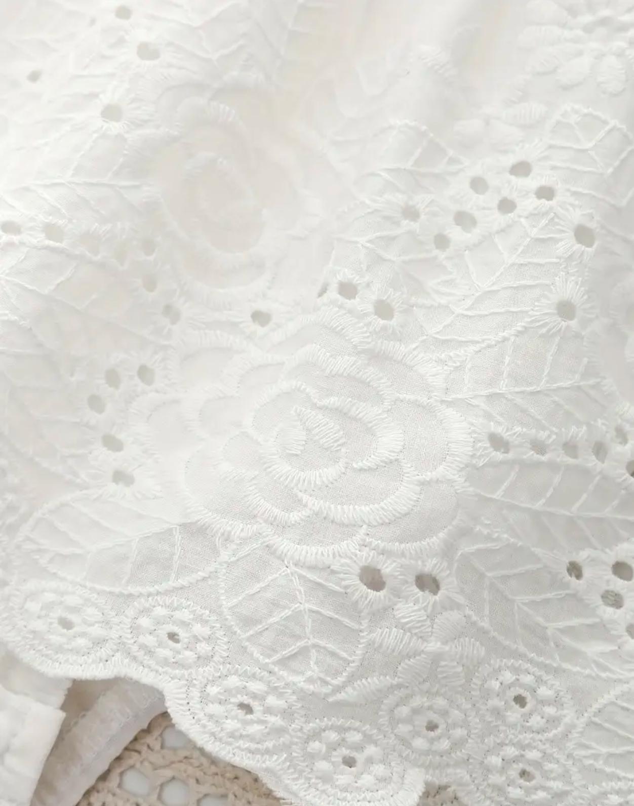 Baby Girls white Lace Dress