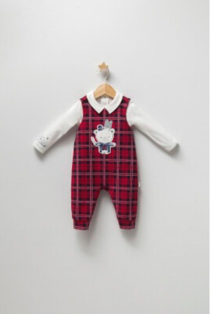 Bunny Red\green Romper