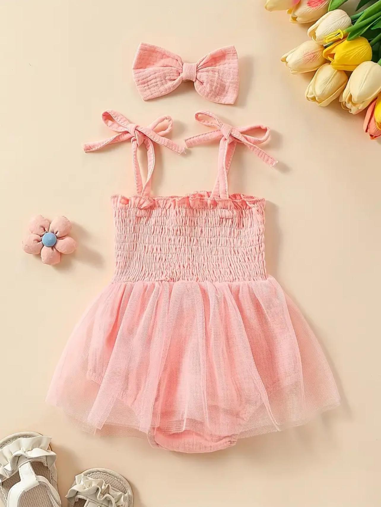 One Pink Infants Romper