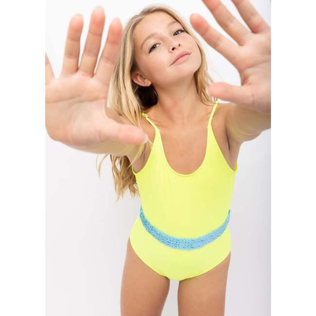 Neon Sequin Onepiece Swim