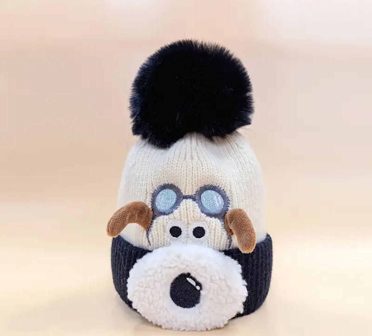 Puppy Themed Winter Hat