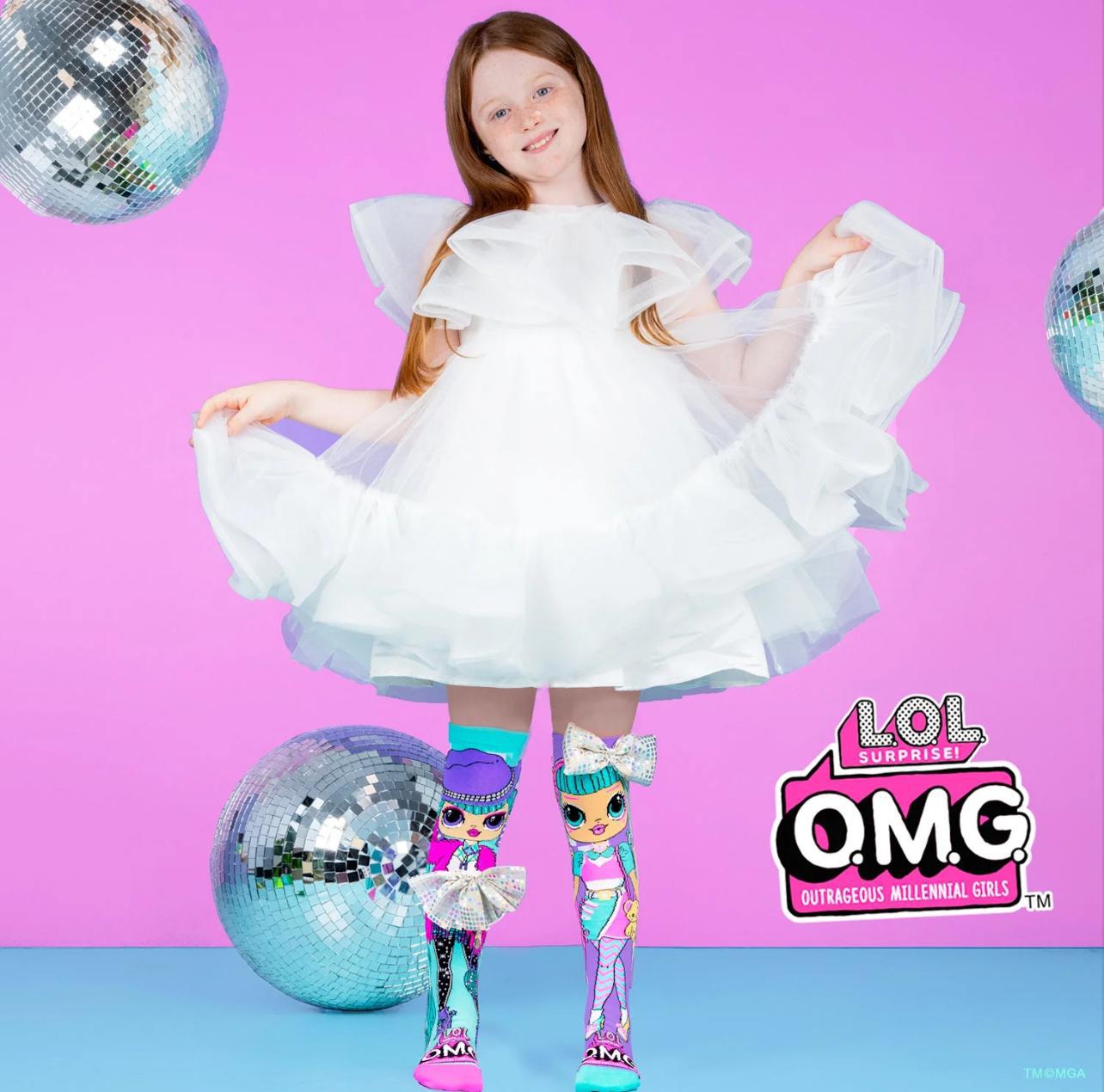 L.O.L. O.M.G DISCO CANDY SOCKS