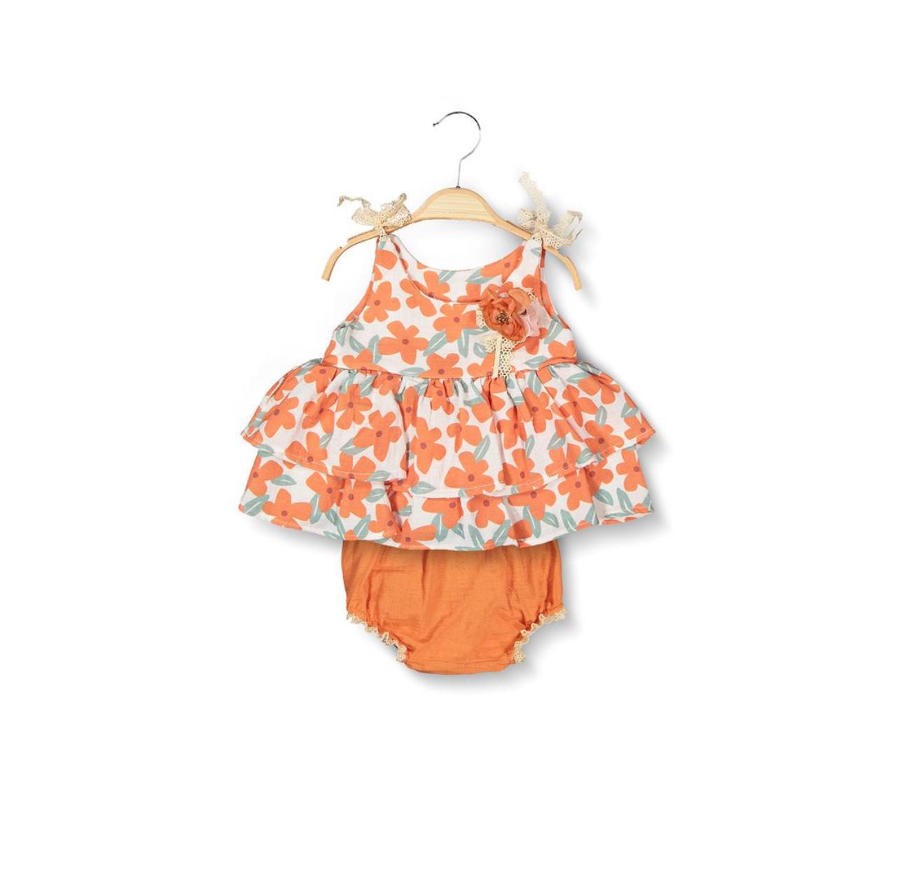 Boncuk 2 Piece Floral Set