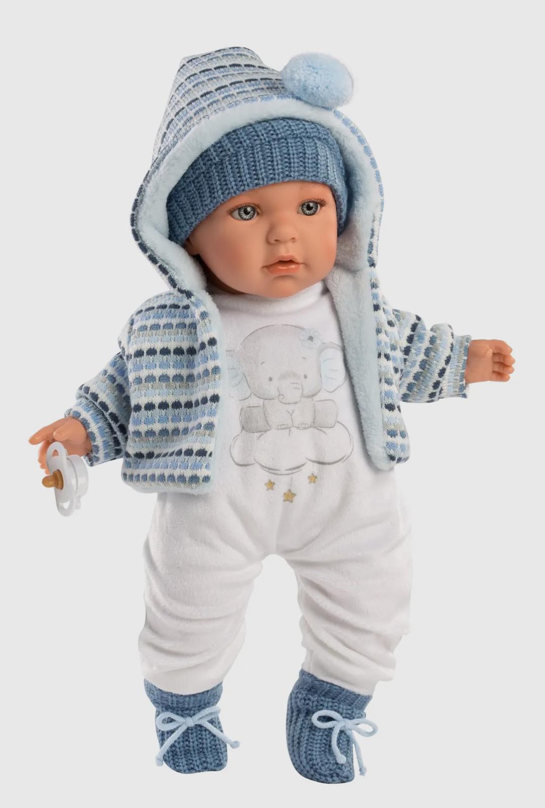 Soft Body Crying Baby Doll Enzo