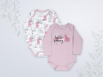 Long Sleeve Bunny Body 2 Pack