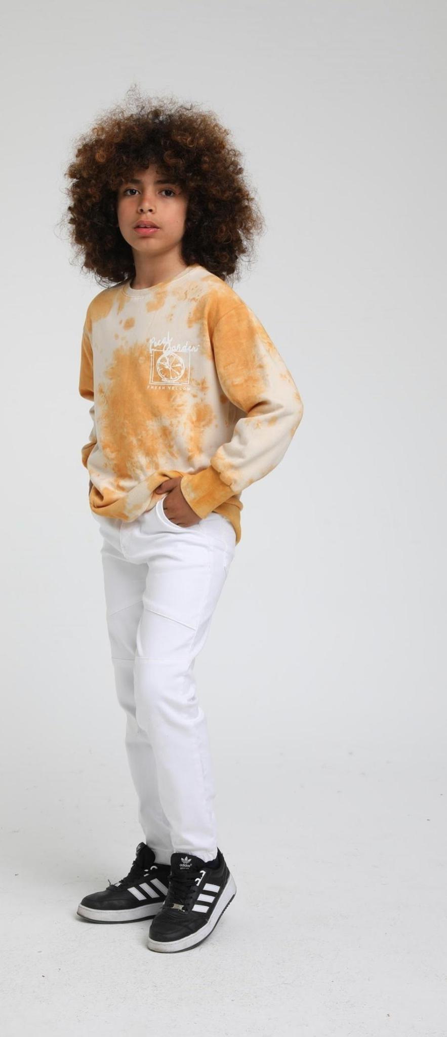 Lemon Tiedie Sweatshirt