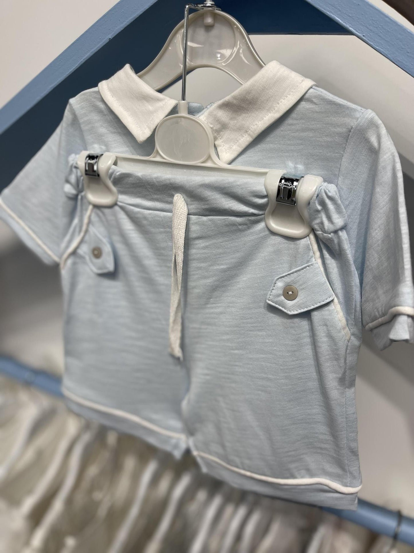 Baby Boys Best Friends Tshirt & Shorts Set