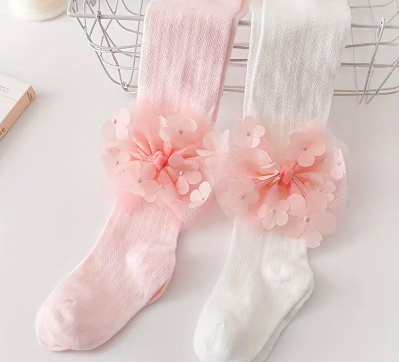Crushed Flower Tights