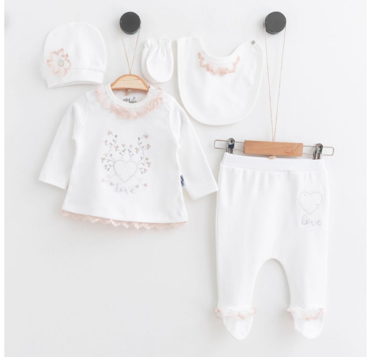 Newborn 5 piece Gift Set