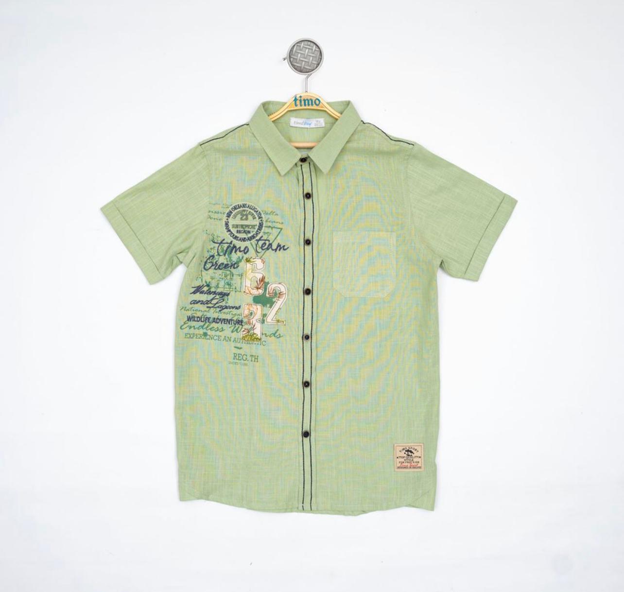 Timo Green Short Sleeve Shirt