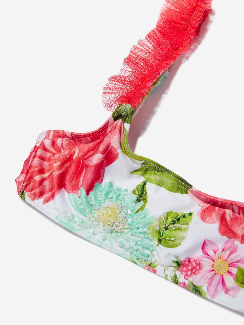 2 Piece Bright Flower Swim