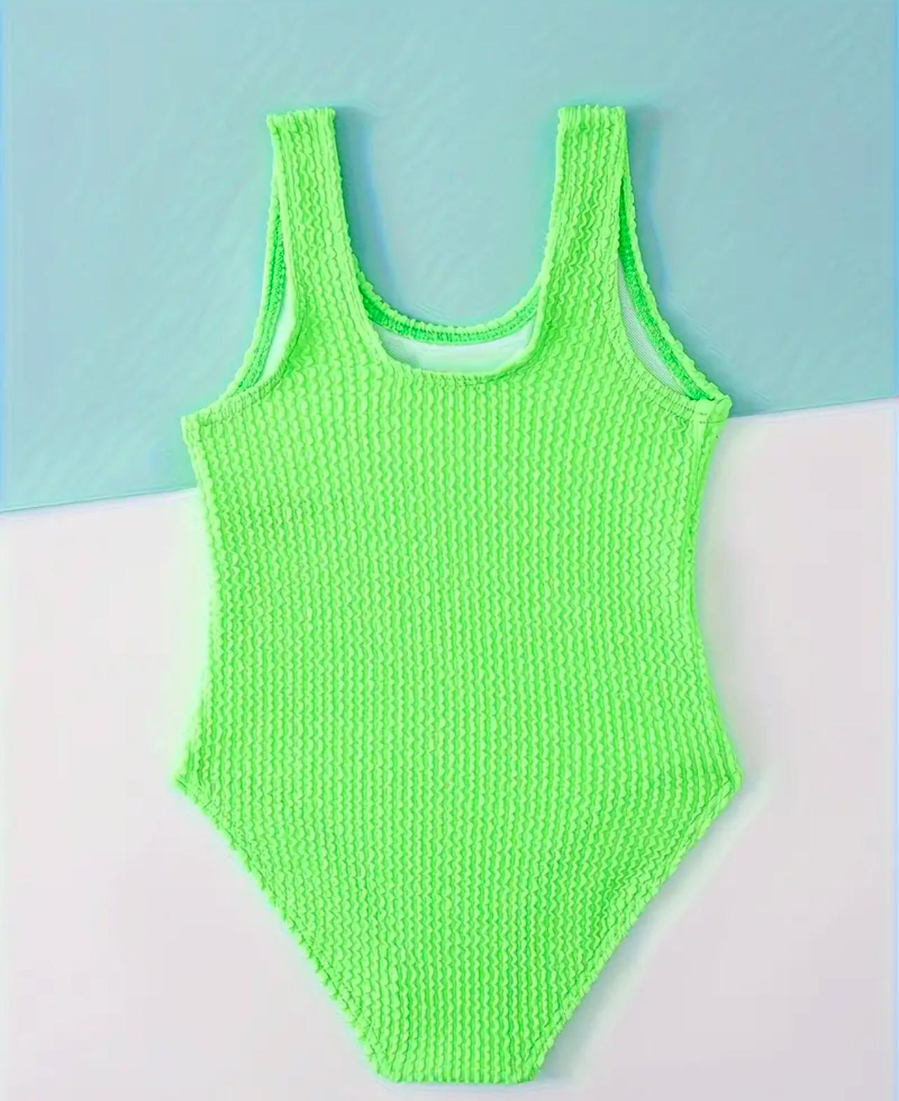 Lime One Piece Swimsuit