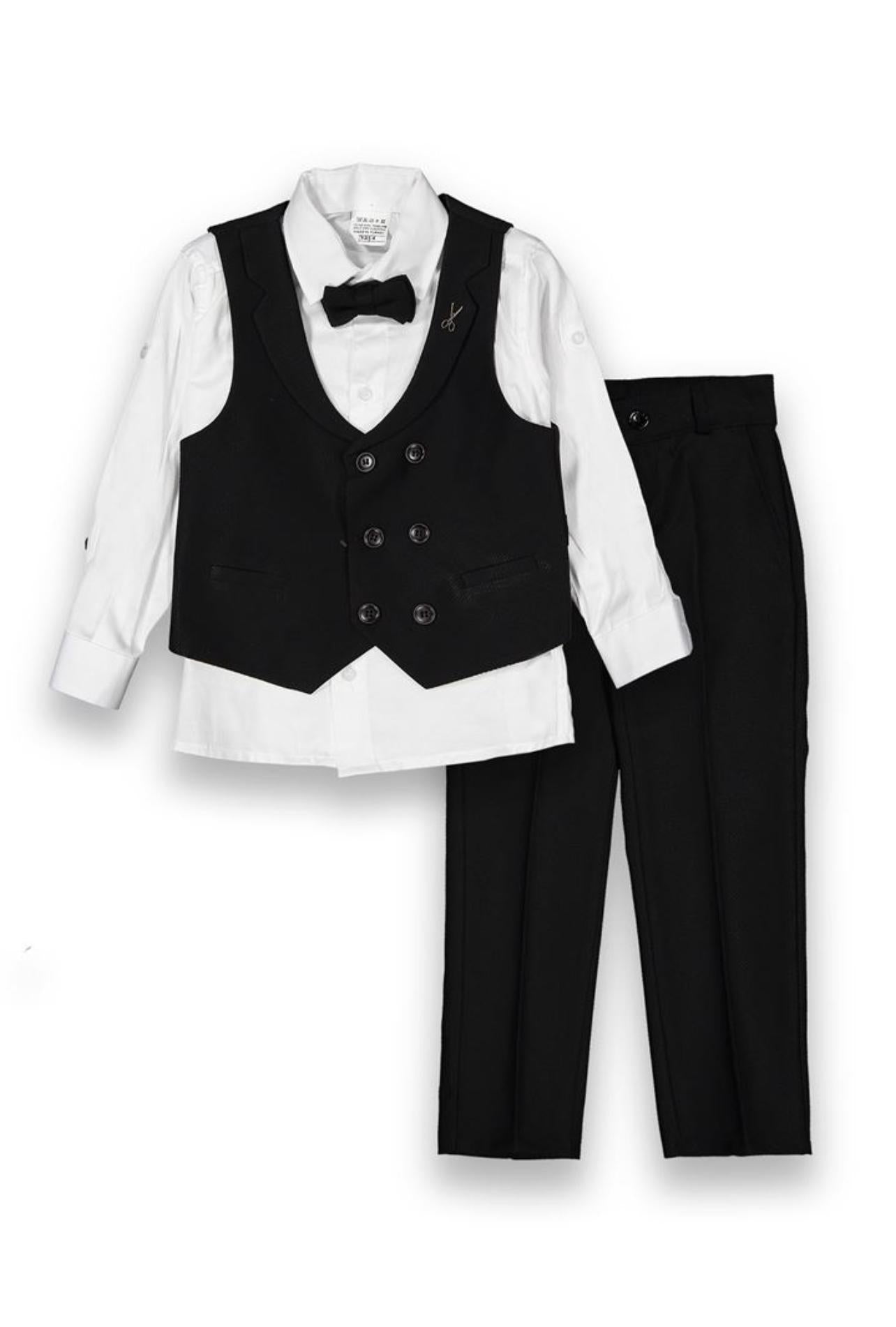 Black 4 Piece Formal Wear