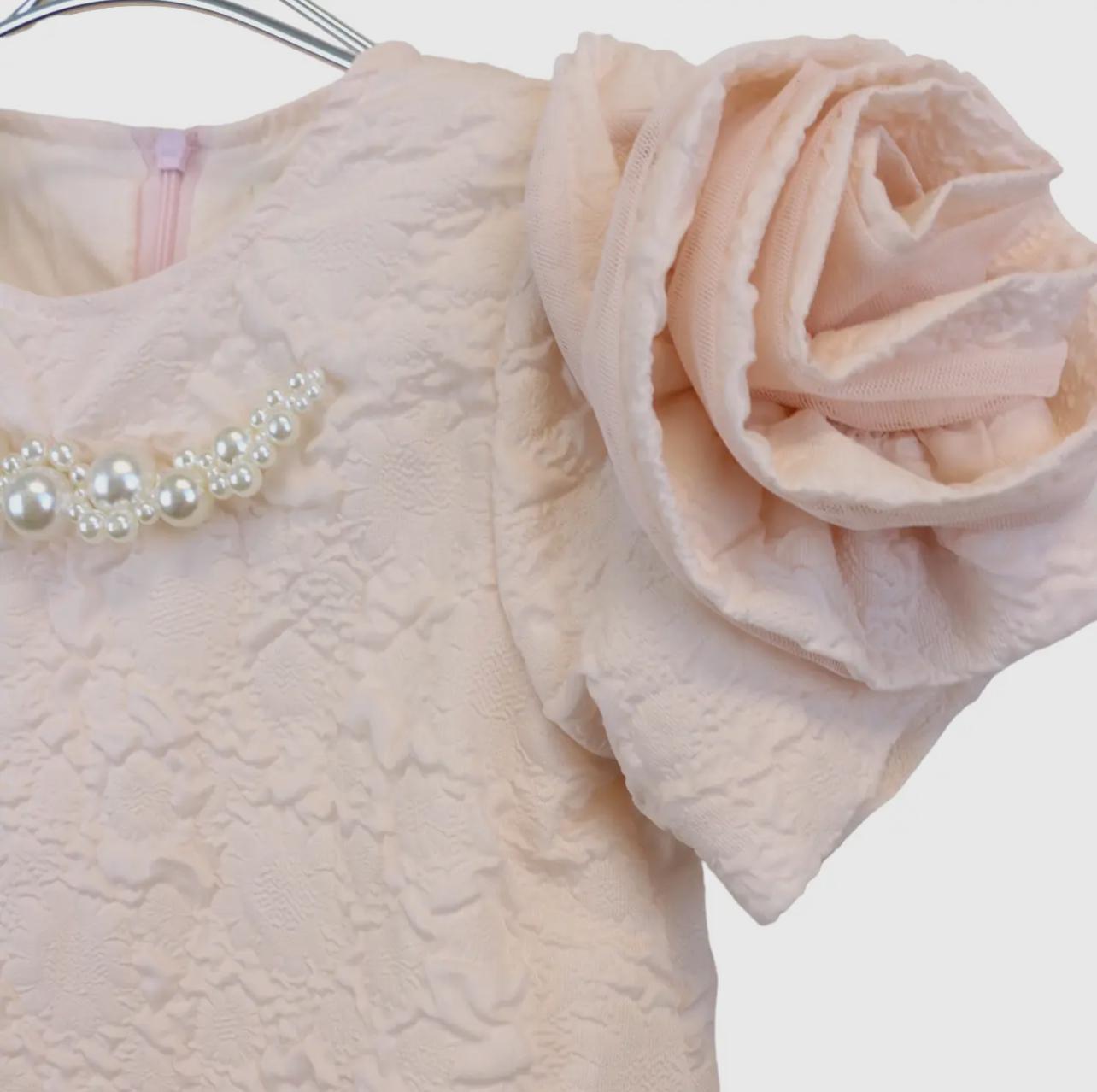 Rose Sleeve Dress
