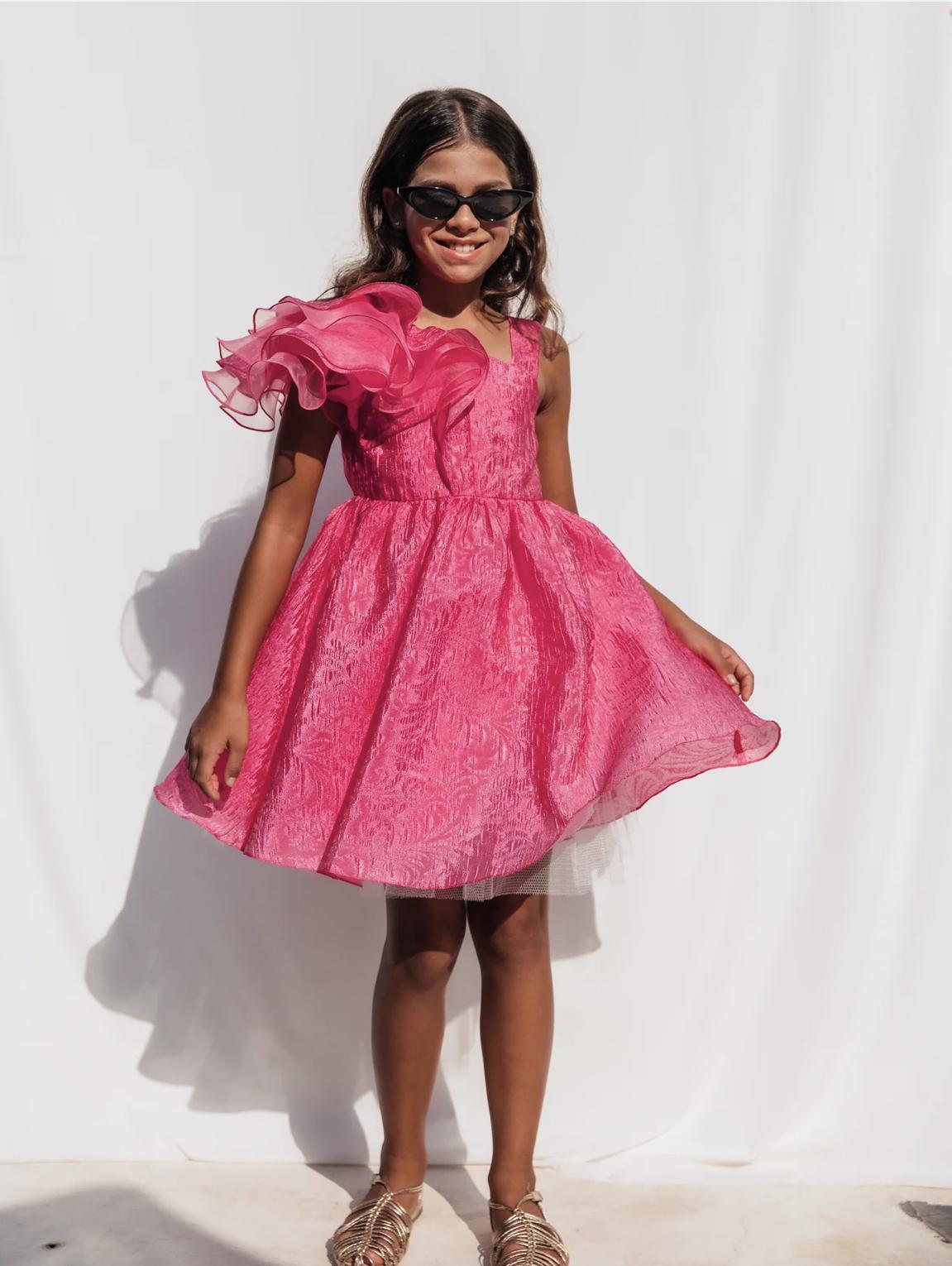 Sheshe Fucsia Dress
