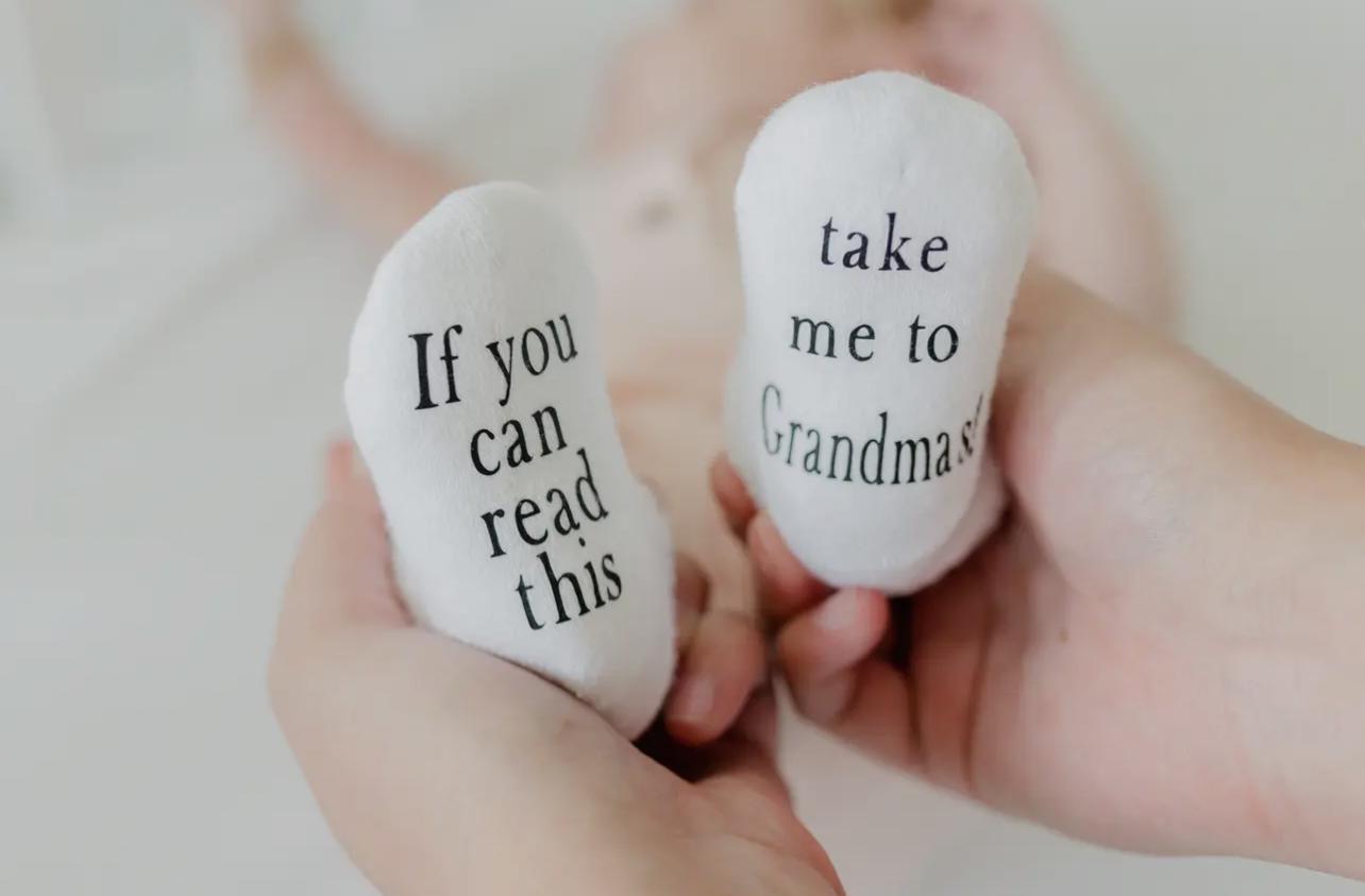 Take me to Grandma's Socks