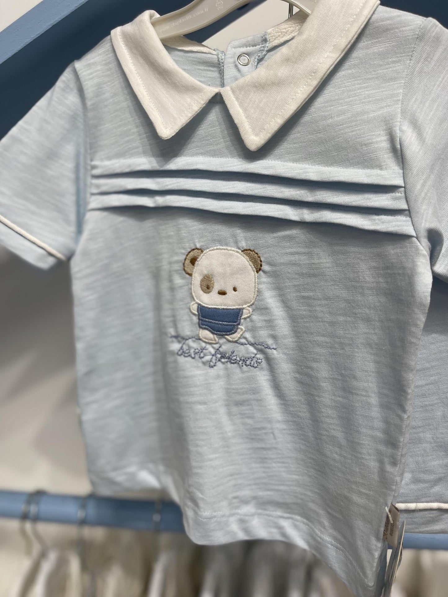 Baby Boys Best Friends Tshirt & Shorts Set