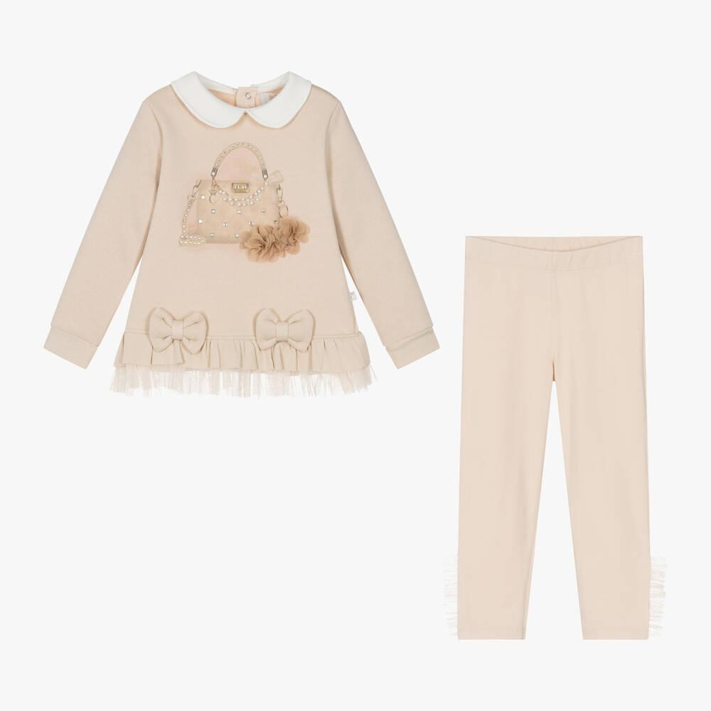 Girls Handbag Sweatsuit Set