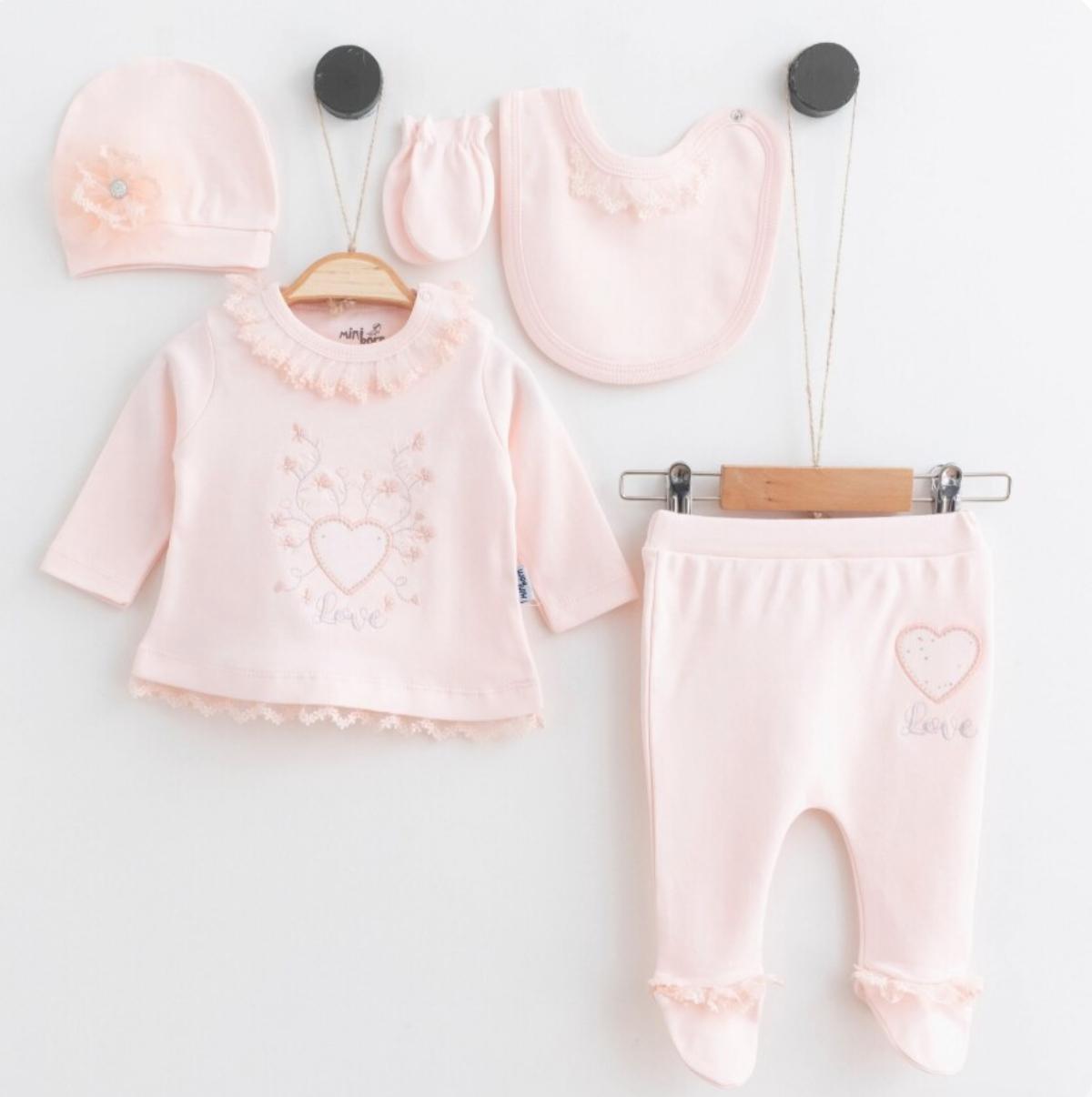 Newborn 5 piece Gift Set