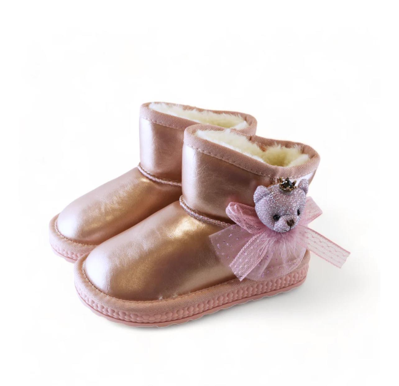 Pink Bear Shoes