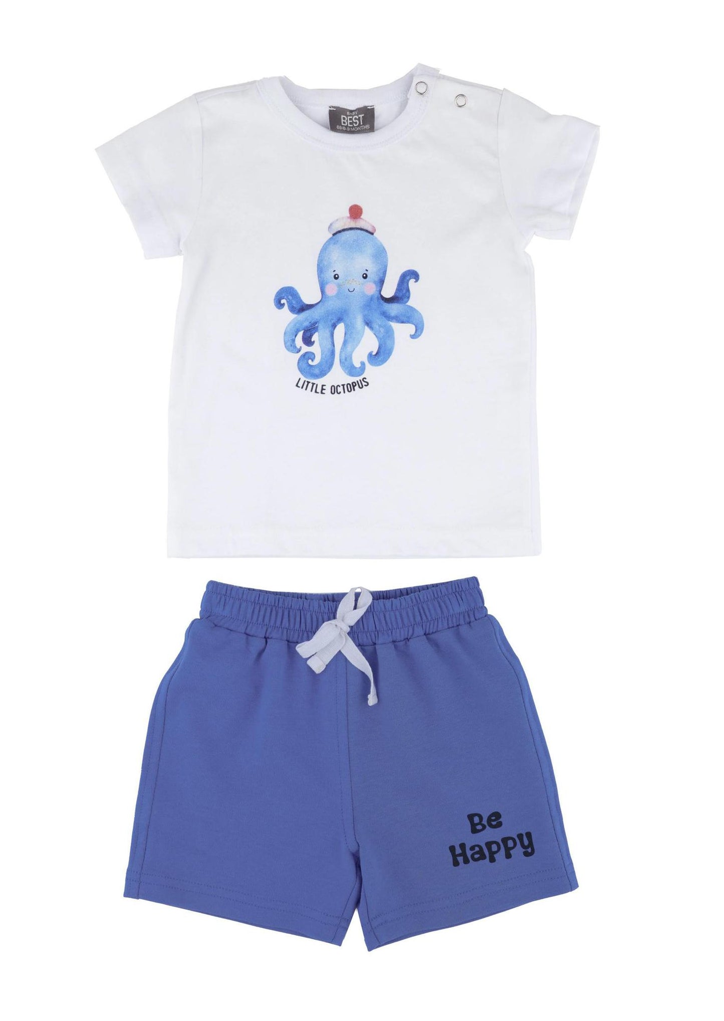 Octopus Shorts Set 2 Piece