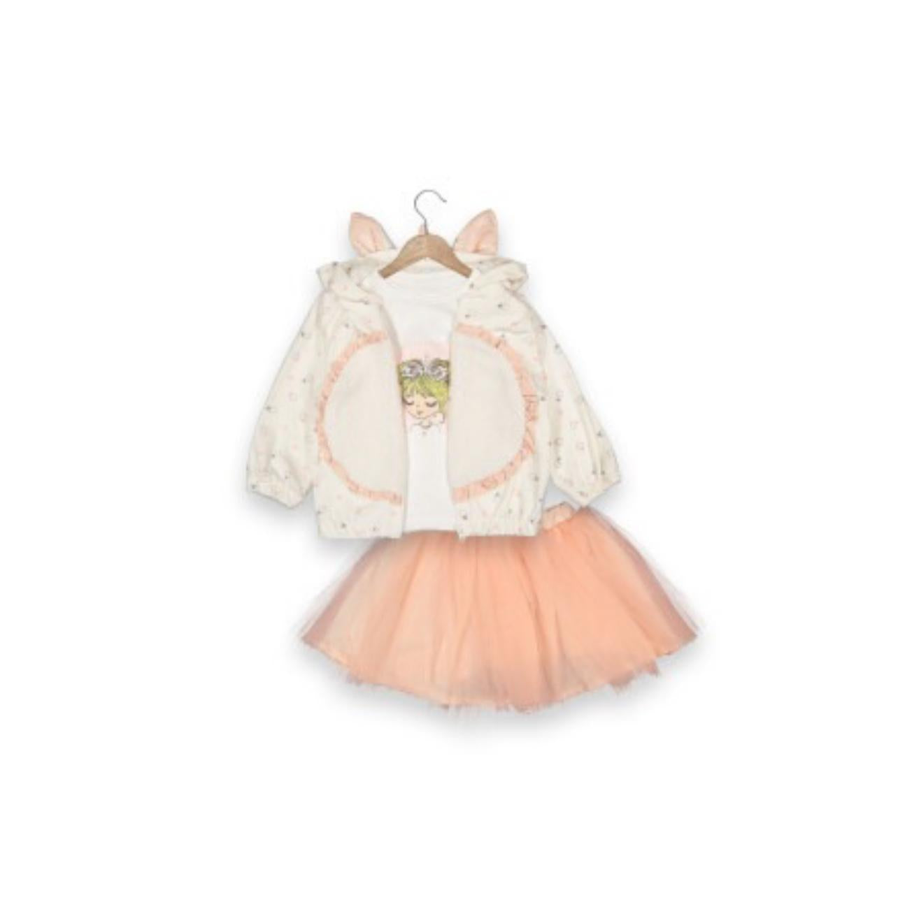 3 Piece Unicorn Tulle Set
