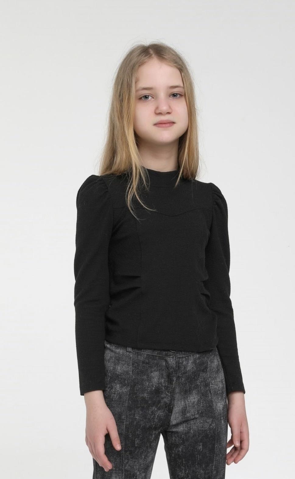 Black Turtle Neck Blouse