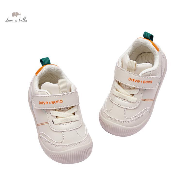 Davebella Shoes White Orange