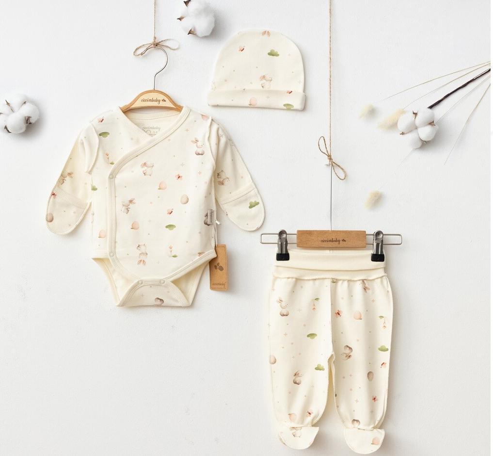 Newborn Baby Bunny 3-Piece Set