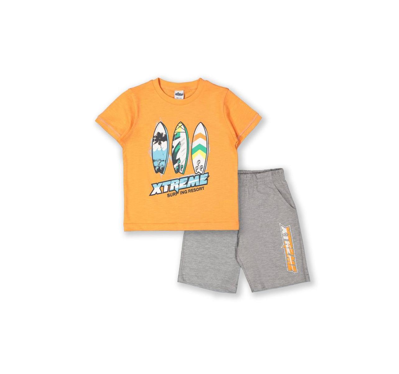 Elnino Boy Surf Tshirt Shorts Set