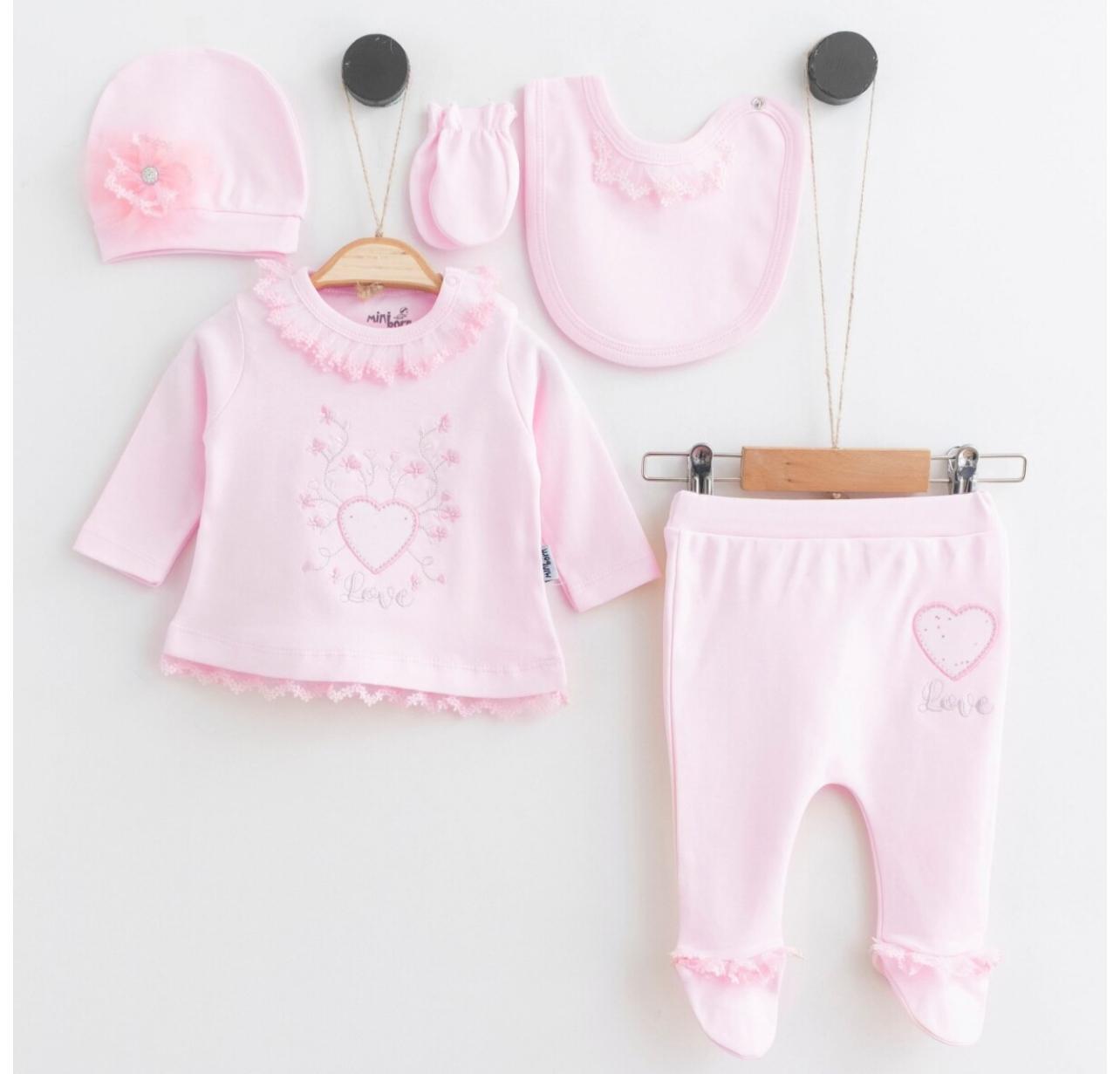 Newborn 5 piece Gift Set