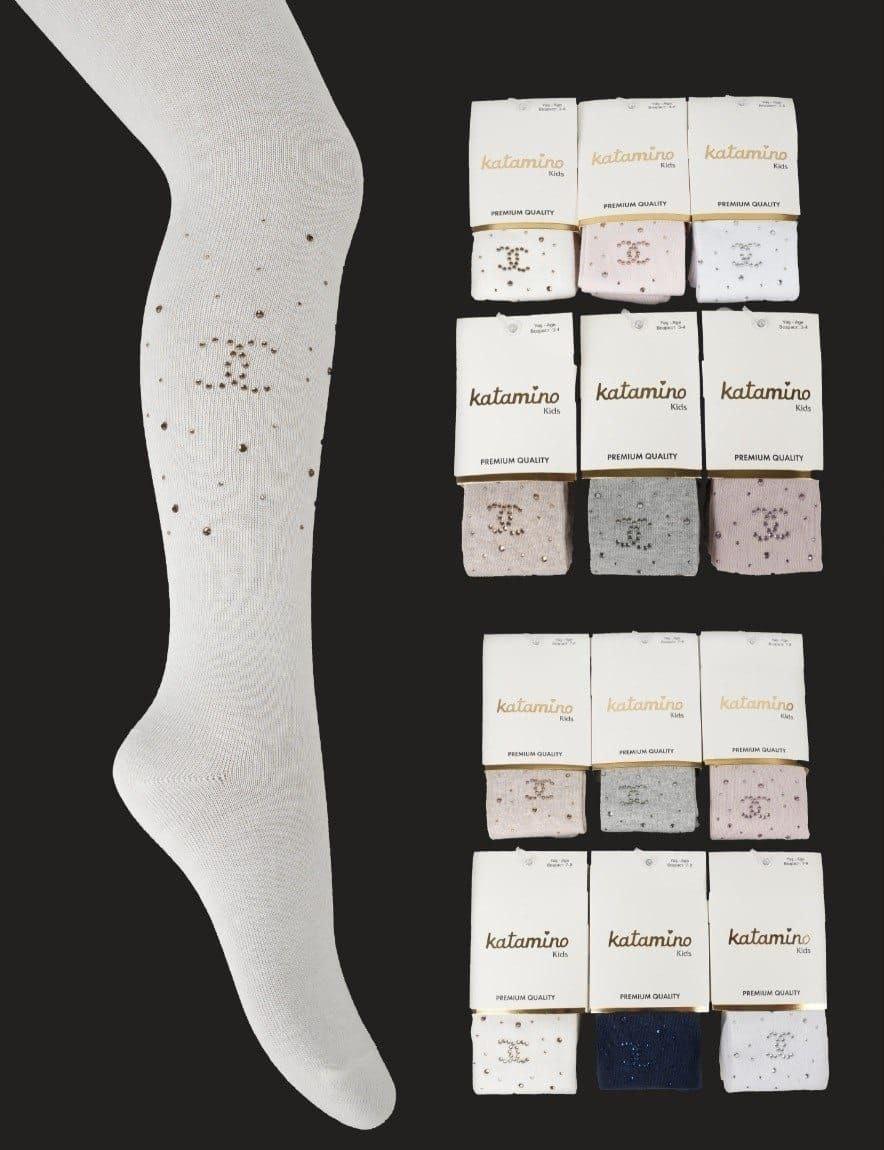 Girls Tights with gemstones