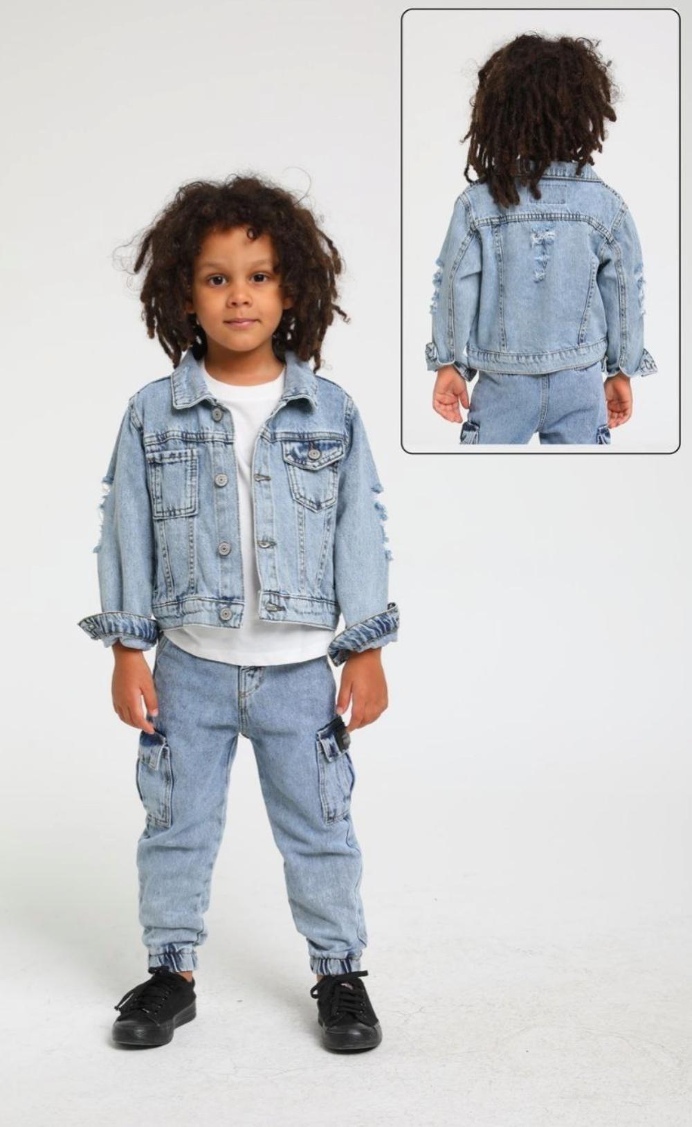 Jean Ripped Jacket