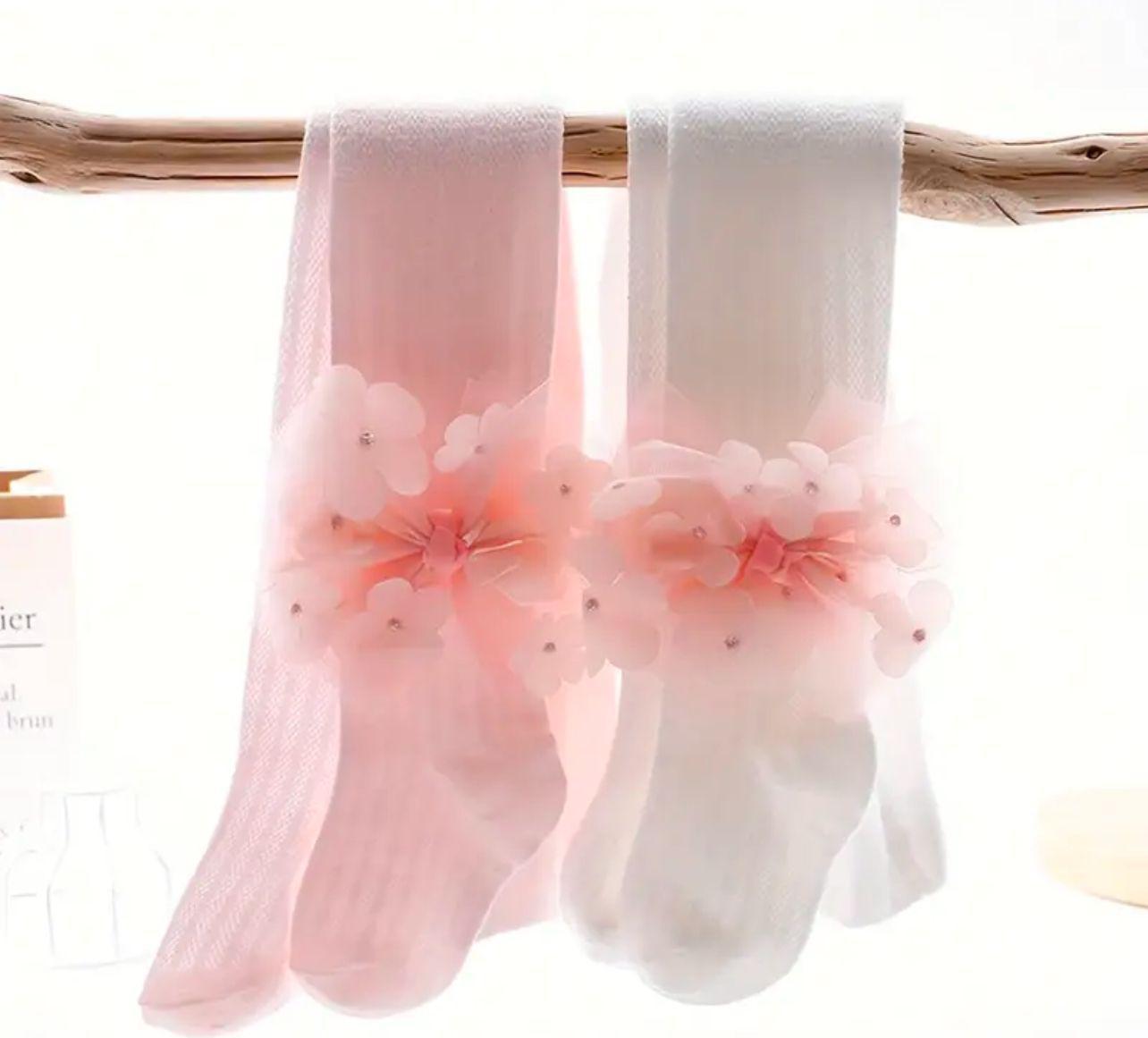 Crushed Flower Tights